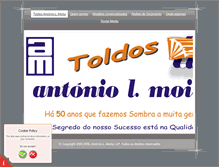 Tablet Screenshot of antoniolmoita.pt